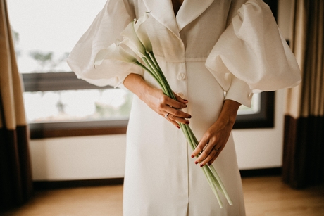 ramo de calas blancas