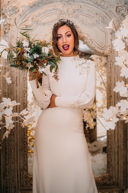 ramo de novia con estilo