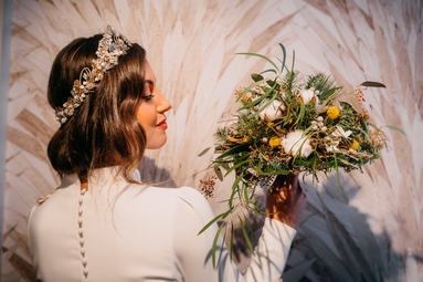 ramo de novia de otoño