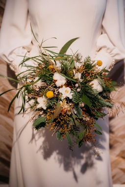 ramo de novia invierno