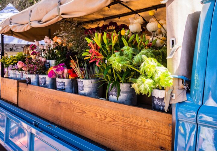 camion flores