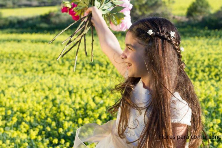 Flores para comuniones