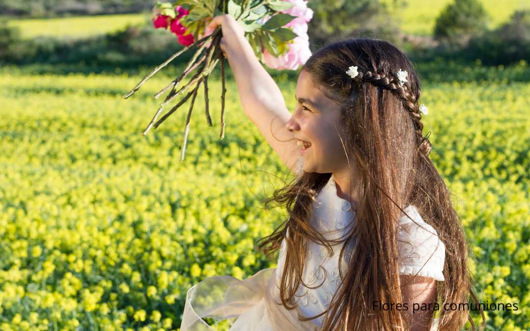 Flores para comuniones
