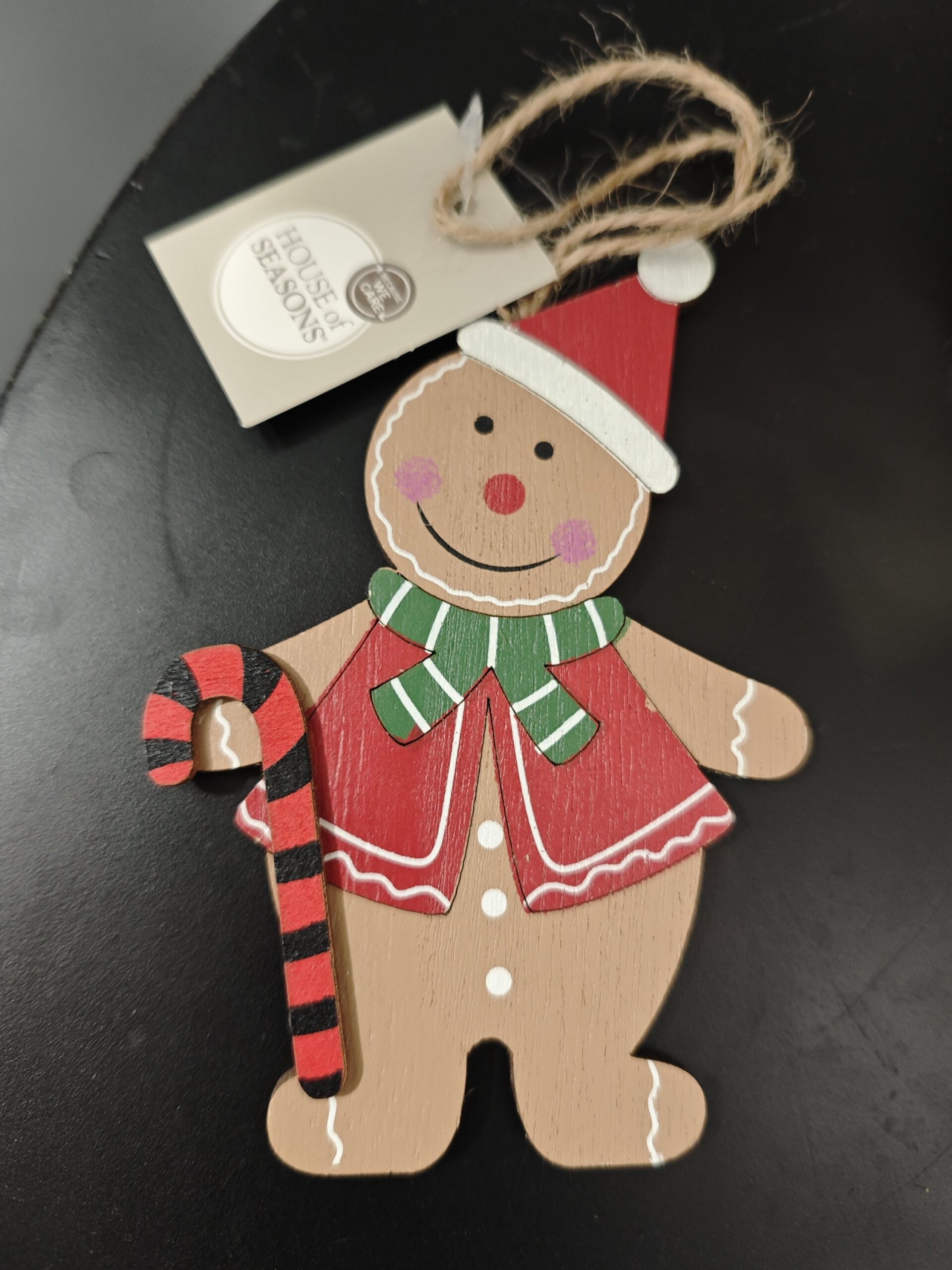 Adorno Navidad Muñeco de Jengibre - Imagen 4