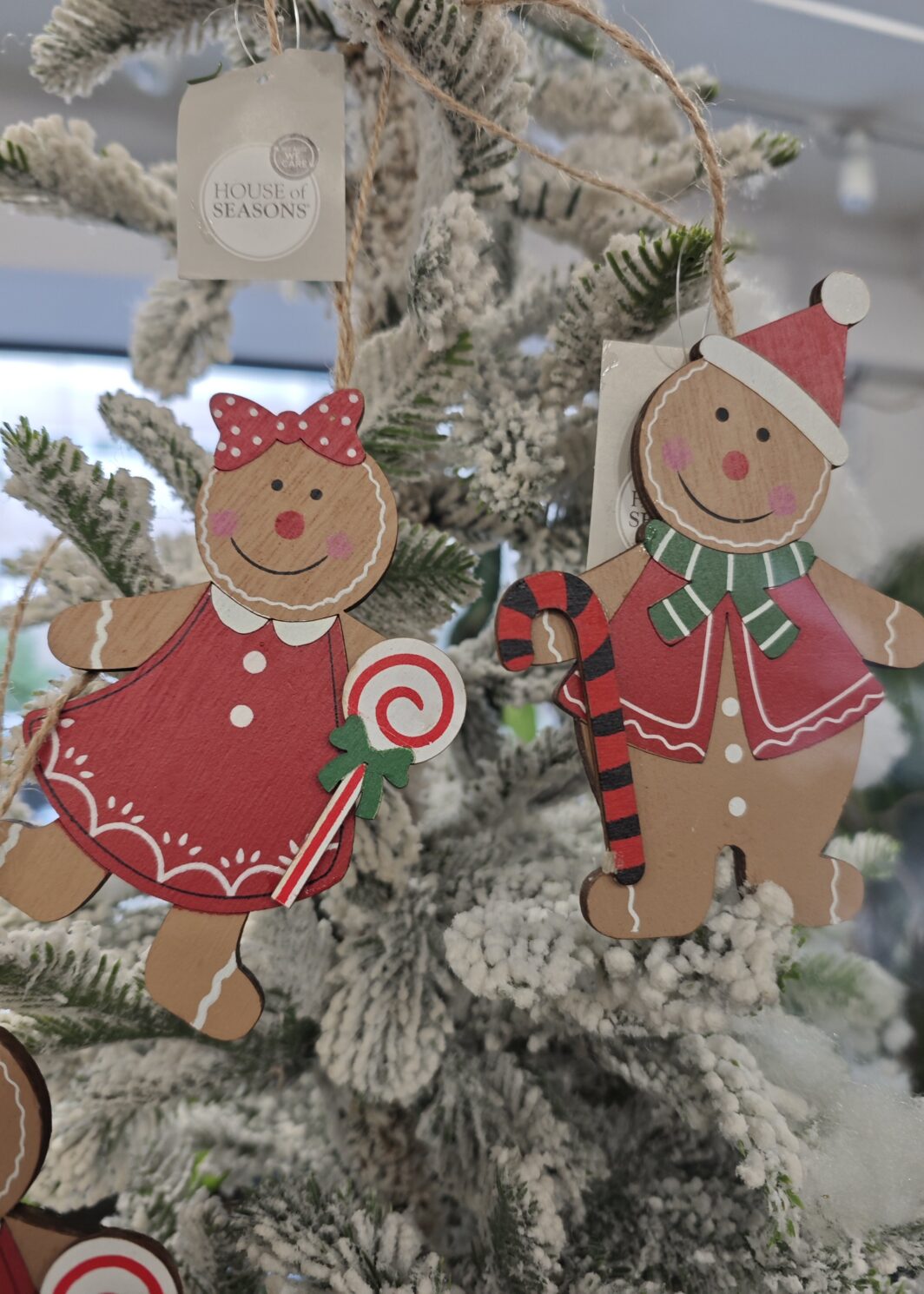 Adorno Navidad Muñeco de Jengibre