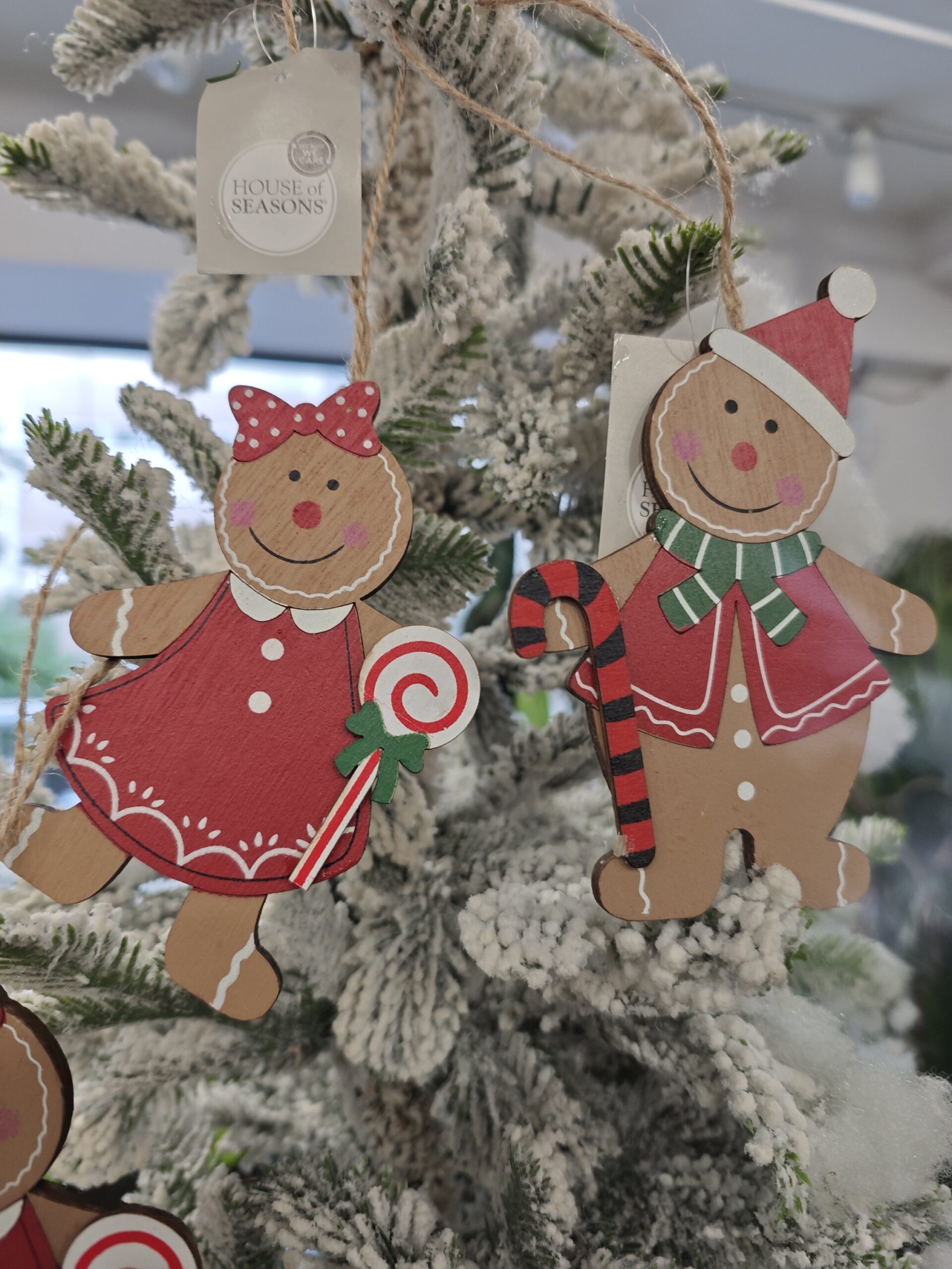 Adorno Navidad Muñeco de Jengibre