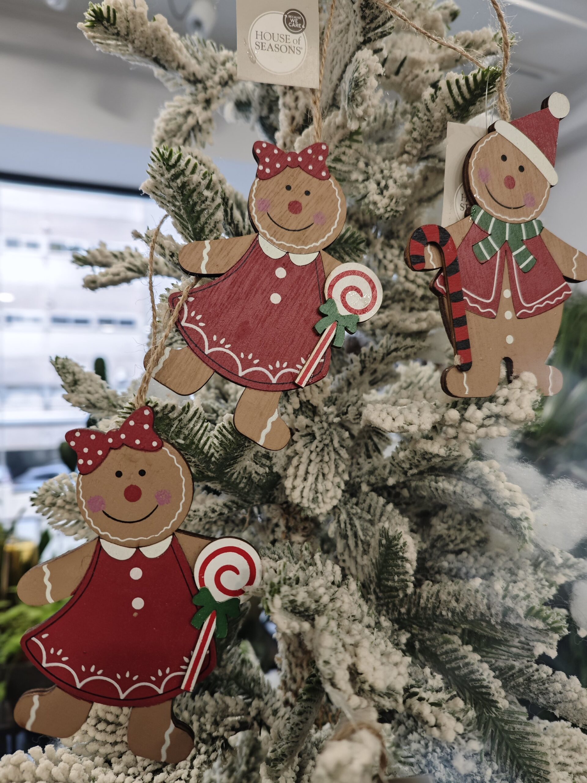 Adorno Navidad Muñeco de Jengibre - Imagen 3